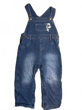 NWOT Absorba Paris Denim Overalls for Toddler 24M